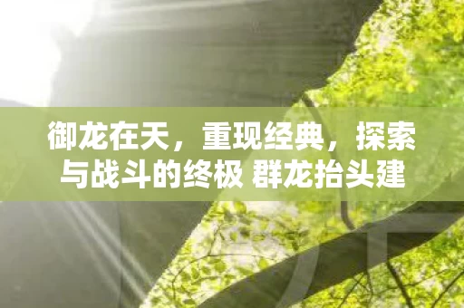 探索与战斗的终极 群龙抬头建议图片