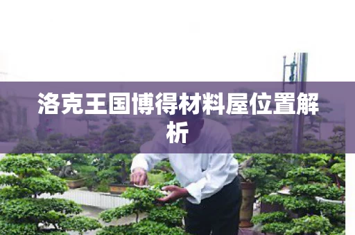 洛克王国博得材料屋位置解析图片