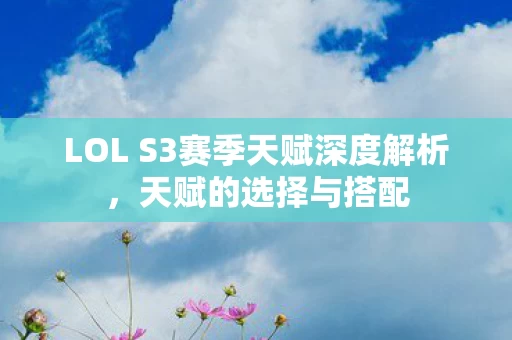 LOL S3赛季天赋深度解析图片