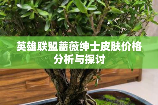 英雄联盟蔷薇绅士皮肤价格分析与探讨图片