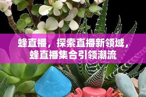 蜂直播集合引领潮流图片