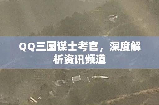 QQ三国谋士考官图片