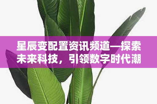 星辰变配置资讯频道图片