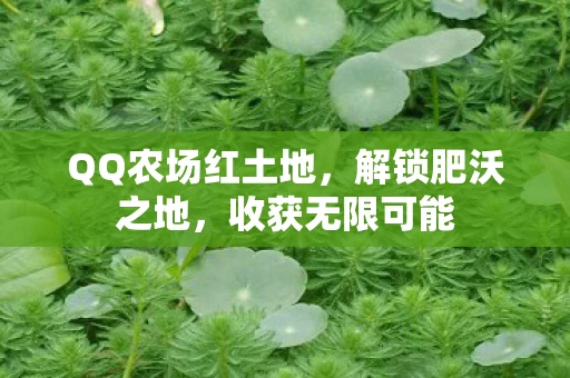 QQ农场红土地图片
