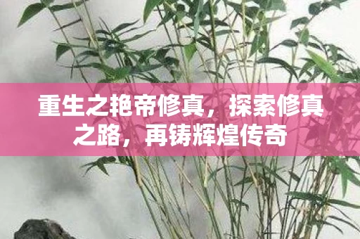 重生之艳帝修真图片