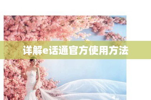 详解e话通官方使用方法图片