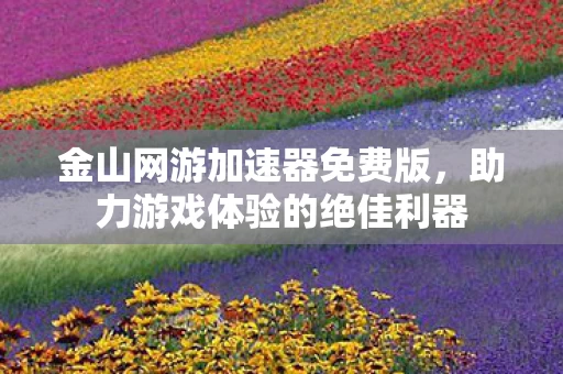 助力游戏体验的绝佳利器图片