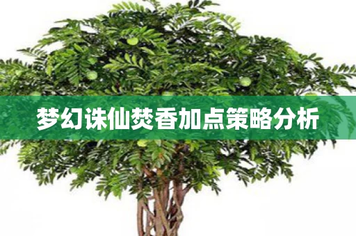 梦幻诛仙焚香加点策略分析图片