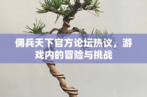 佣兵天下官方论坛热议图片