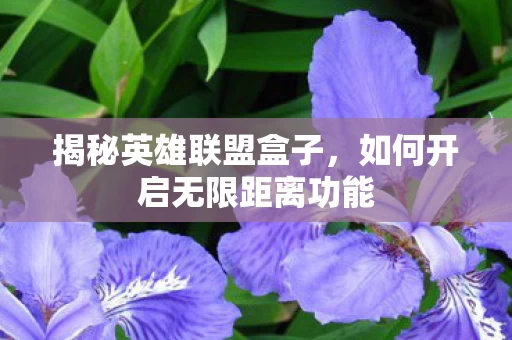 如何开启无限距离功能图片