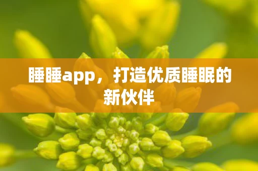 打造优质睡眠的新伙伴图片