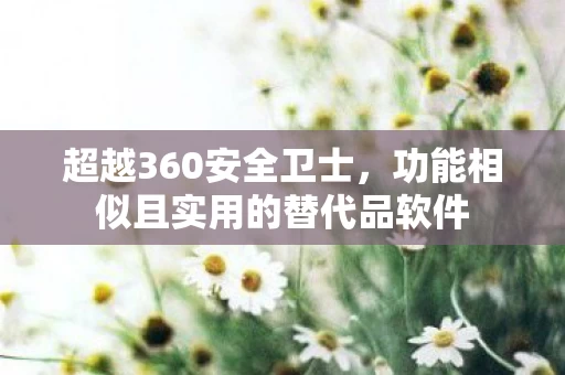 功能相似且实用的替代品软件图片