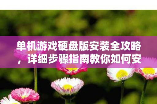 详细步骤指南教你如何安装单机游戏图片