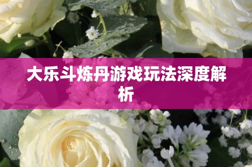 大乐斗炼丹游戏玩法深度解析图片