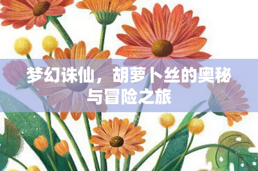 胡萝卜丝的奥秘与冒险之旅图片