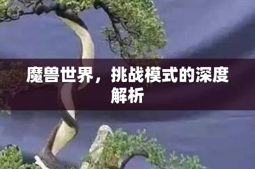挑战模式的深度解析图片