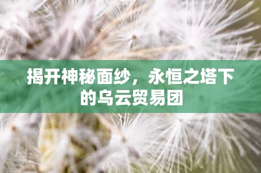 永恒之塔下的乌云贸易团图片