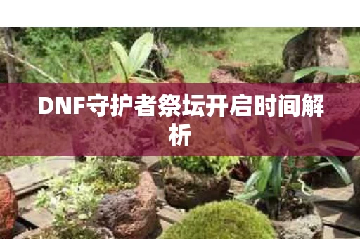 DNF守护者祭坛开启时间解析图片