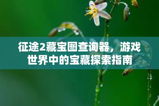 游戏世界中的宝藏探索指南图片