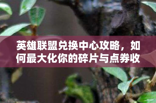 如何最大化你的碎片与点券收益图片