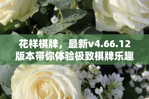 12版本带你体验极致棋牌乐趣图片