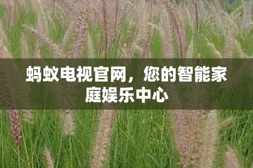 您的智能家庭娱乐中心图片