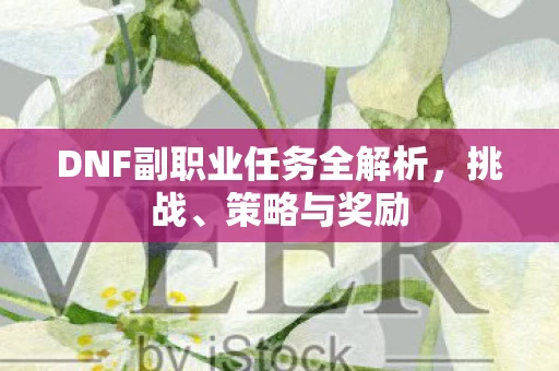 DNF副职业任务全解析图片