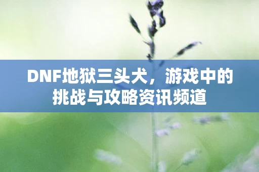 游戏中的挑战与攻略资讯频道图片