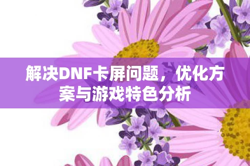 优化方案与游戏特色分析图片