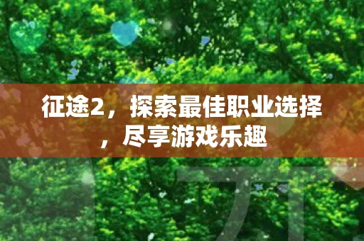 探索最佳职业选择图片