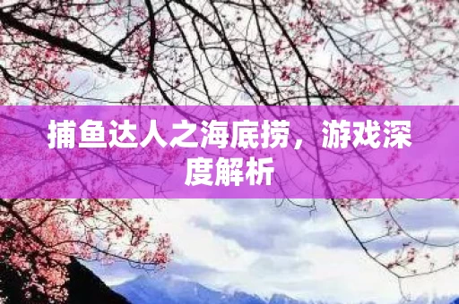 捕鱼达人之海底捞图片