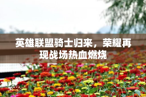 荣耀再现战场热血燃烧图片