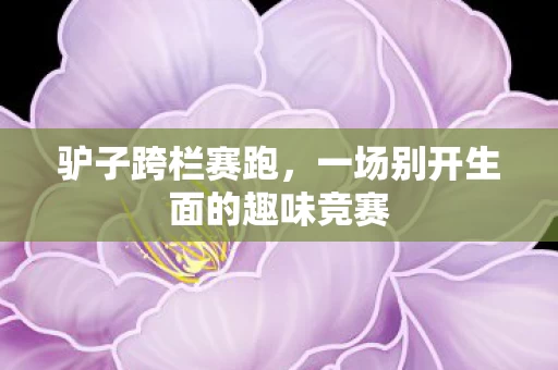 一场别开生面的趣味竞赛图片