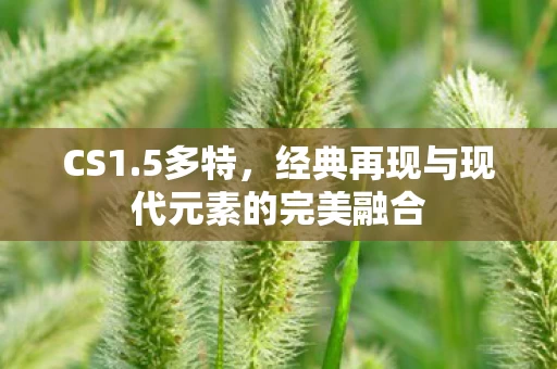 经典再现与现代元素的完美融合图片