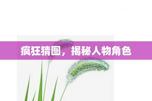 揭秘人物角色图片