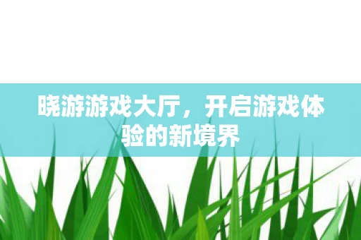 开启游戏体验的新境界图片