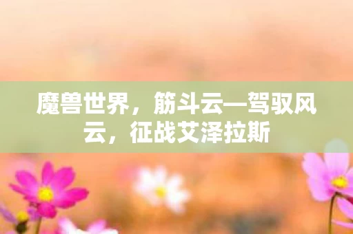 征战艾泽拉斯图片