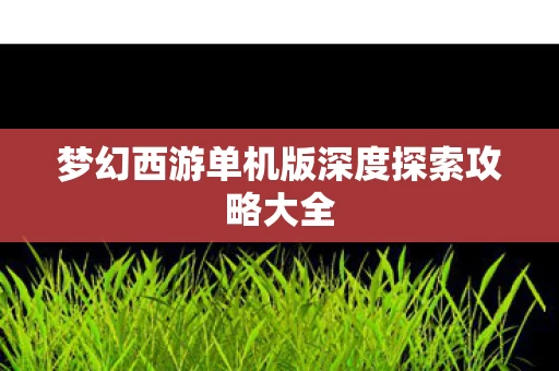 梦幻西游单机版深度探索攻略大全图片