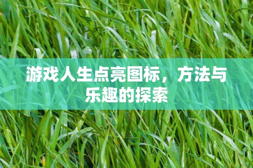 游戏人生点亮图标图片