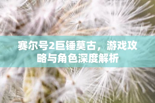 游戏攻略与角色深度解析图片