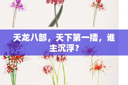 天下第一擂图片