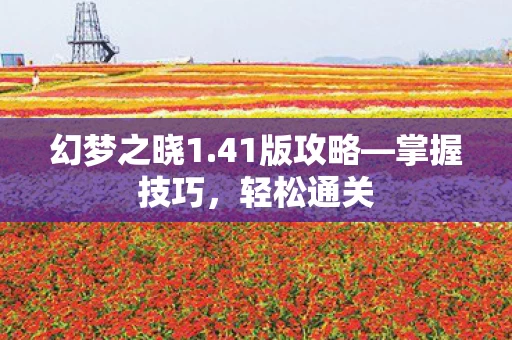 幻梦之晓1图片
