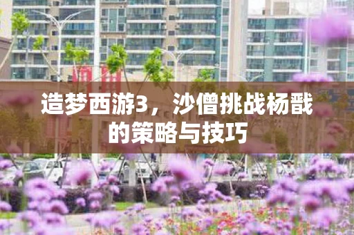 沙僧挑战杨戬的策略与技巧图片