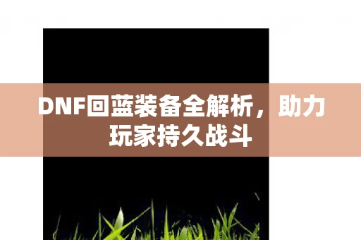 DNF回蓝装备全解析图片