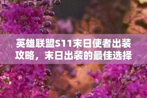 英雄联盟S11末日使者出装攻略图片