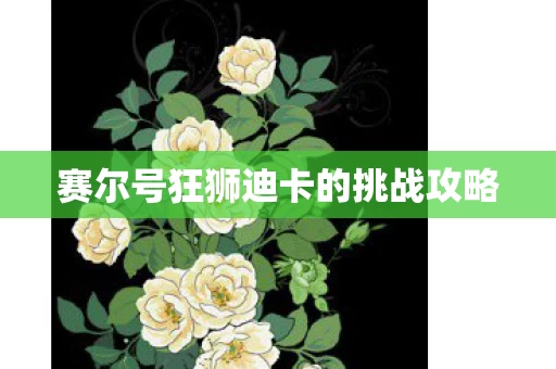 赛尔号狂狮迪卡的挑战攻略图片