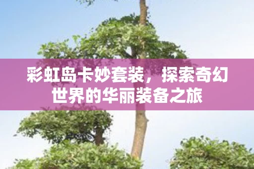 探索奇幻世界的华丽装备之旅图片