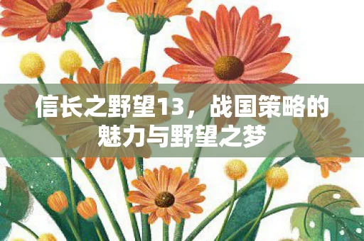 战国策略的魅力与野望之梦图片