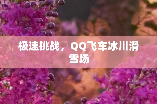 QQ飞车冰川滑雪场图片