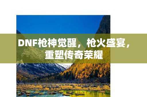 DNF枪神觉醒图片